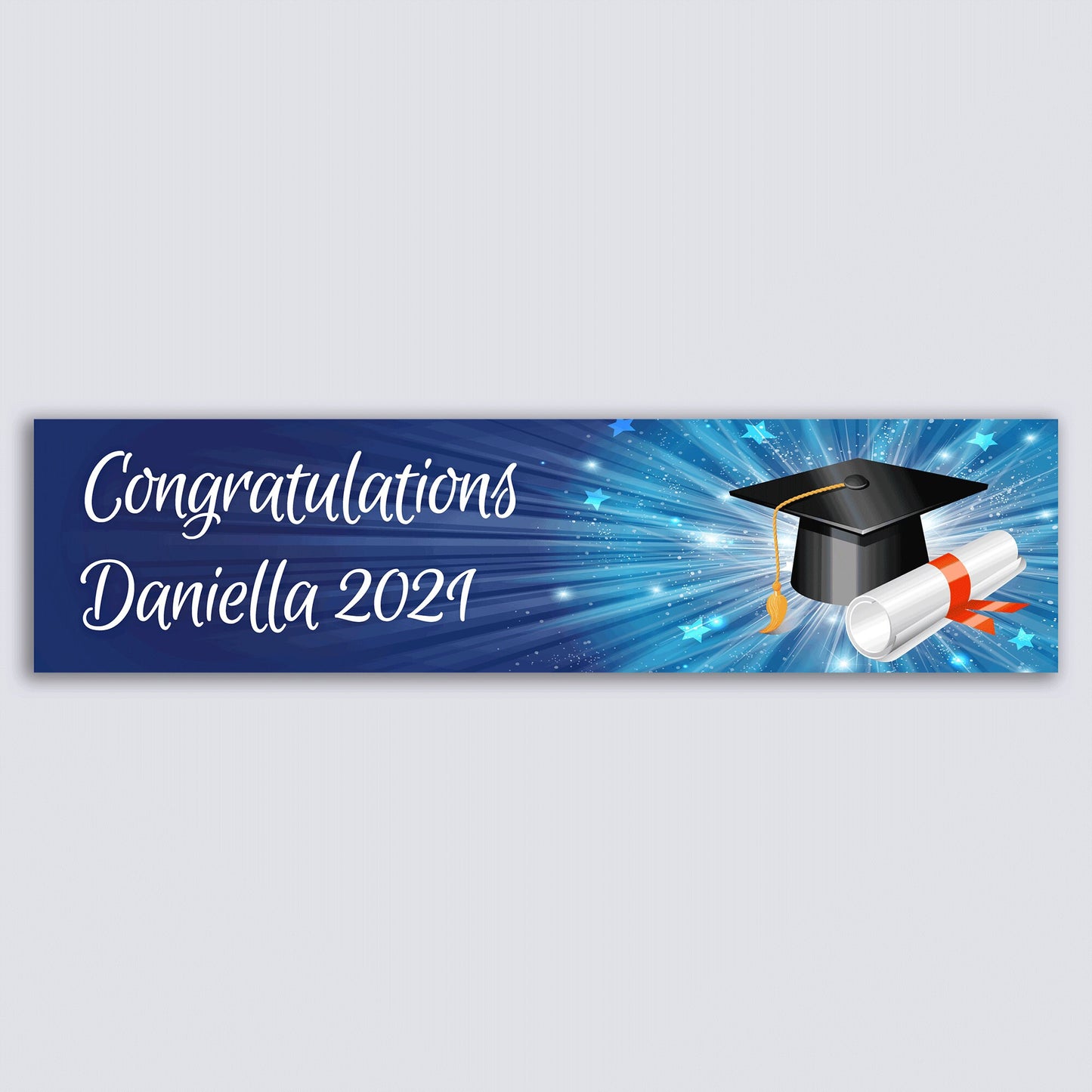 Personalised Banner - Graduation - Paper or Vinyl