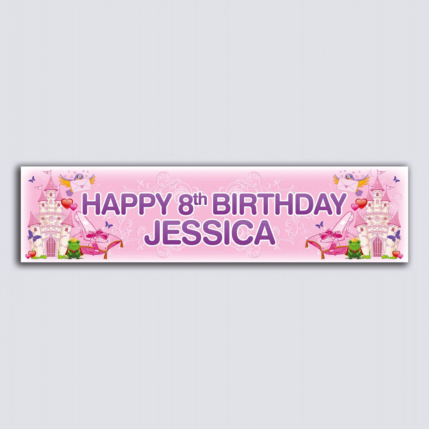 Personalised Banner - Princess - Paper or Vinyl