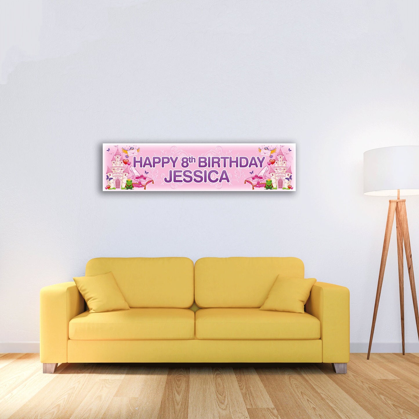 Personalised Banner - Princess - Paper or Vinyl