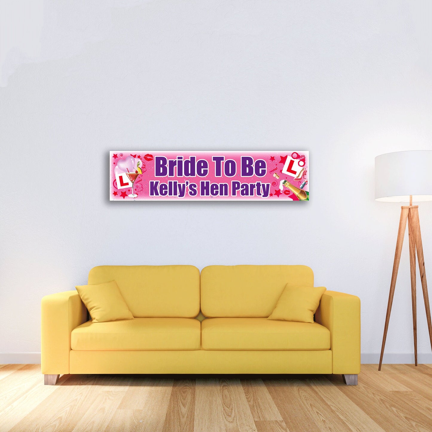 Personalised Banner - Hen Party - Paper or Vinyl