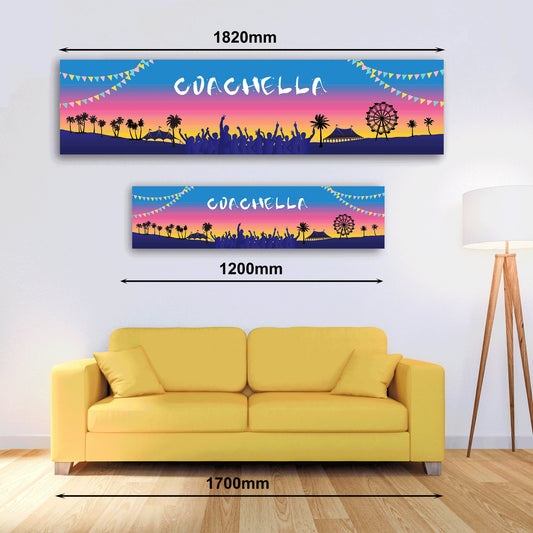 Personalised Festival Banner - Paper or Vinyl