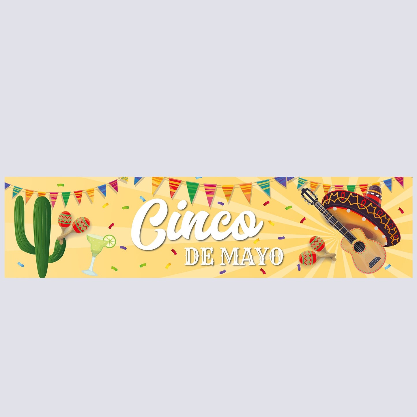 Personalised Spanish/Mexican Festival Banner - Paper or Vinyl