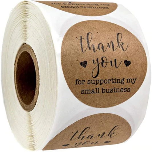 Thank you Stickers, Thank You for you purchase stickers, Thank You for your order stickers, Thank You for your business stickers, Thank You for supporting my small business stickers