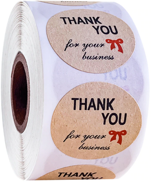 Thank you Stickers, Thank You for you purchase stickers, Thank You for your order stickers, Thank You for your business stickers, Thank You for supporting my small business stickers