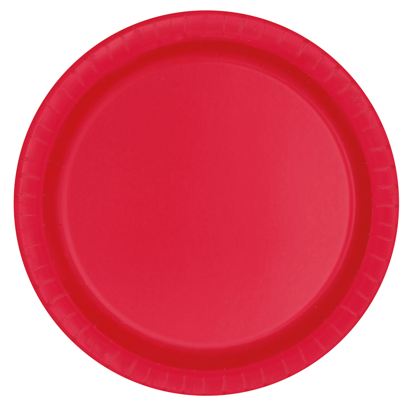 Red Plates (Pk 16)