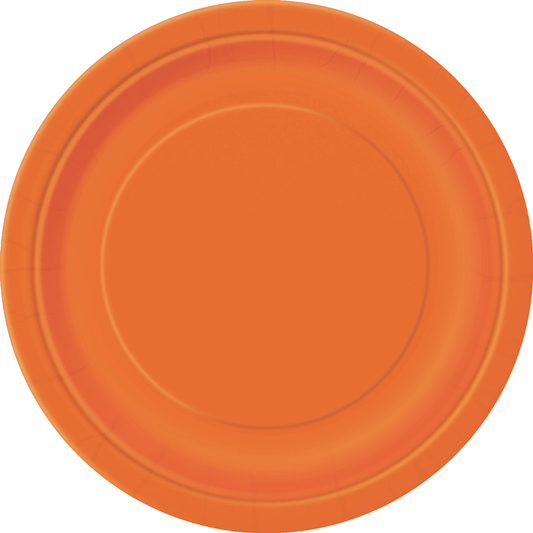 Orange Plates (Pk 16)