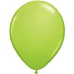 Latex Balloons 6 Pack Lime Green