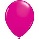 Latex Balloons 6 Pack Wild Berry