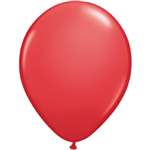 Latex Balloons 6 Pack Red