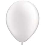 Latex Balloons 6 Pack Pearl White