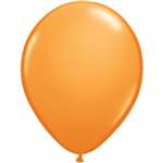 Latex Balloons 6 Pack Orange