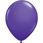 Latex Balloons 6 Pack Purple Violet