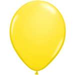 Latex Balloons 6 Pack Yellow