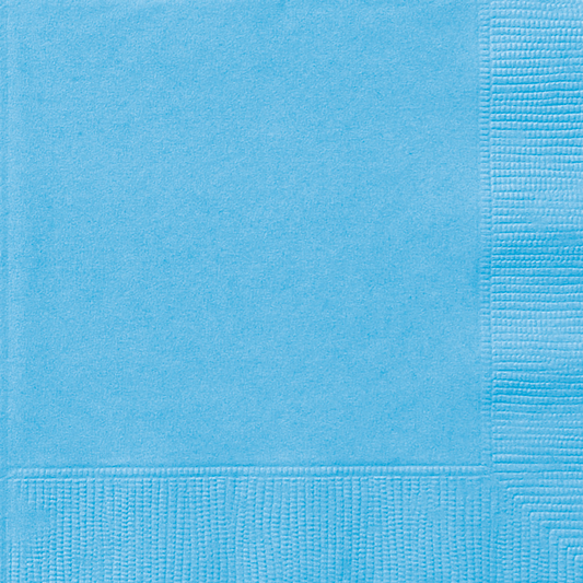 Powder Blue Napkins (Pk 20)