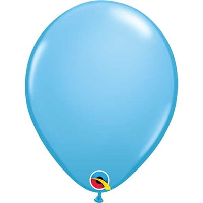 Latex Balloons 6 Pack Pale Blue