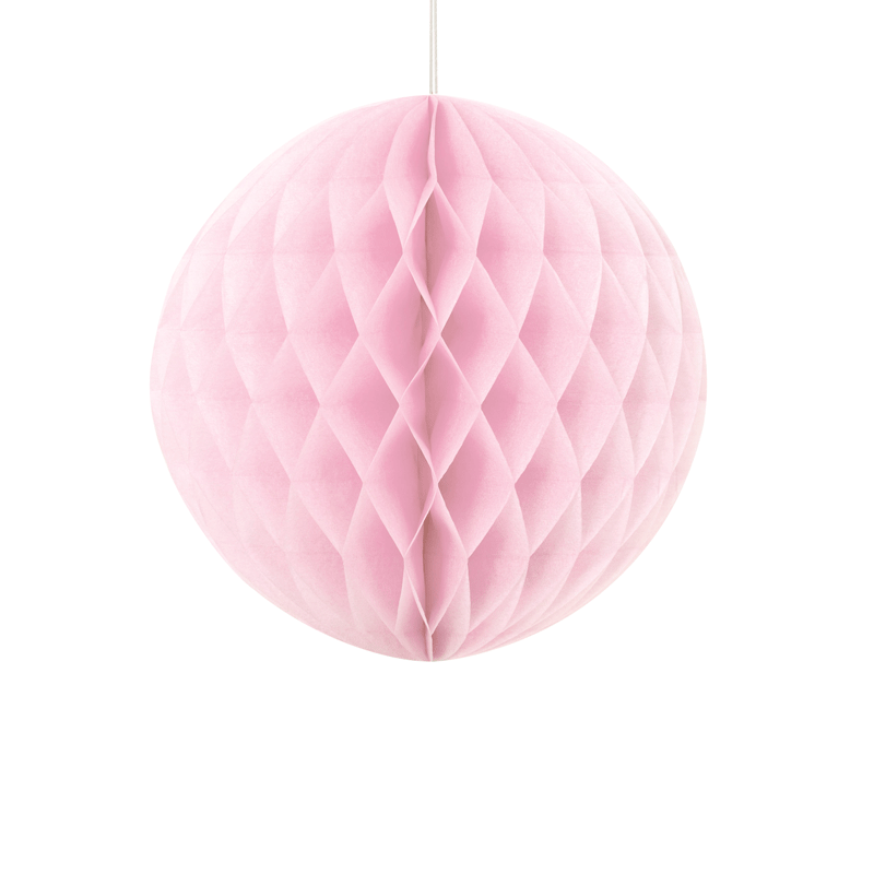 Light Pink Honeycomb Ball