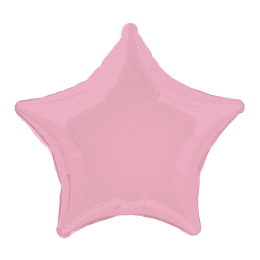 Pastel Pink Star Foil Balloon