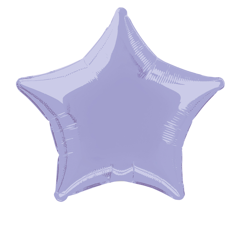 Lavender Star Foil Balloon