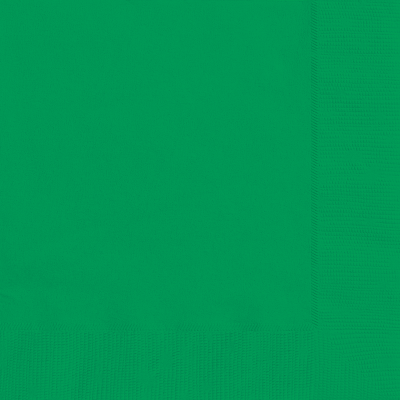 Emerald Green Napkins (Pk 20)