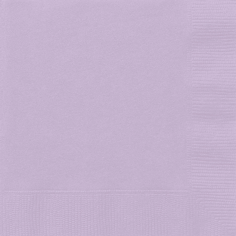 Lavender Napkins (Pk 20)