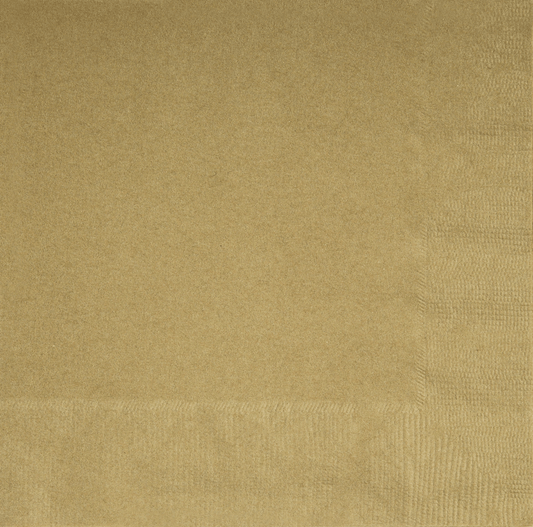 Gold Napkins (Pk 20)