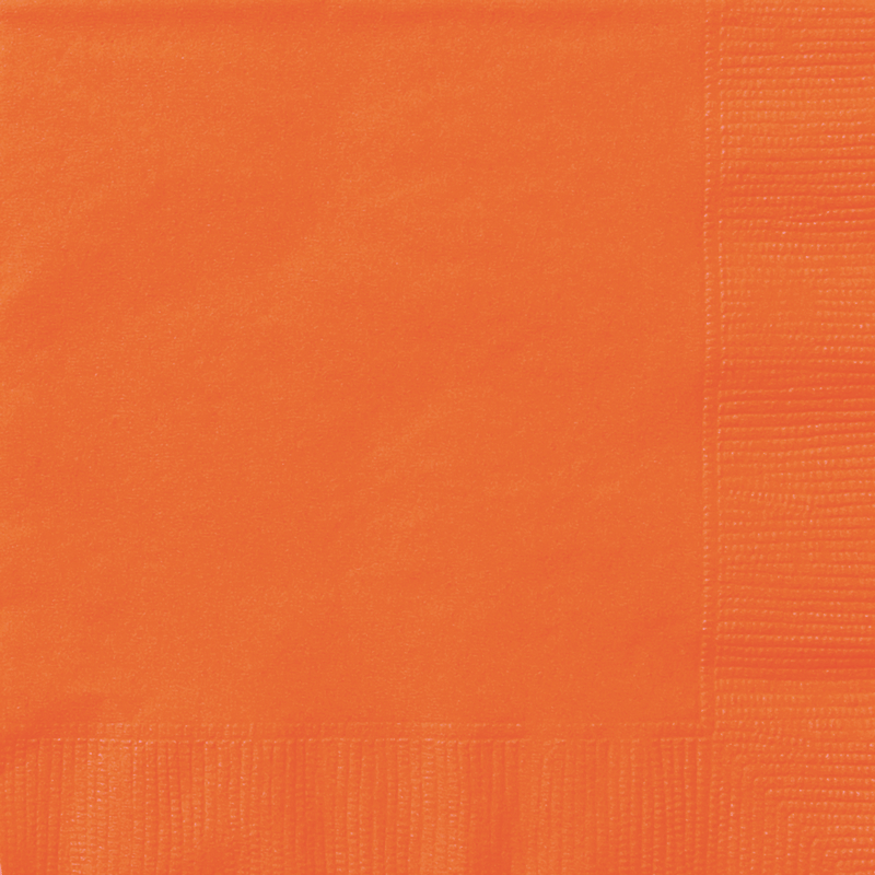 Orange Napkins (Pk 20)