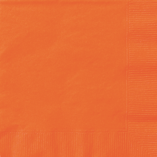 Orange Napkins (Pk 20)