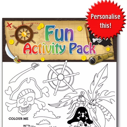 Pirate Fun A4 Activity Pack