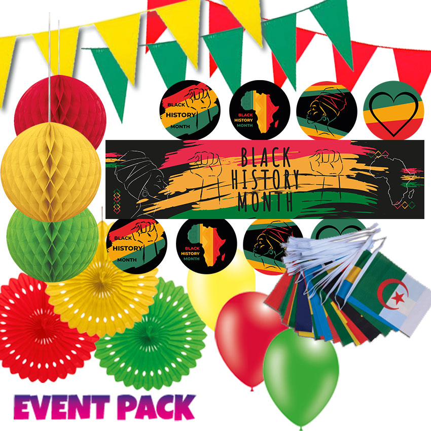 Black History Week Decoration Pack – Picnic Box UK